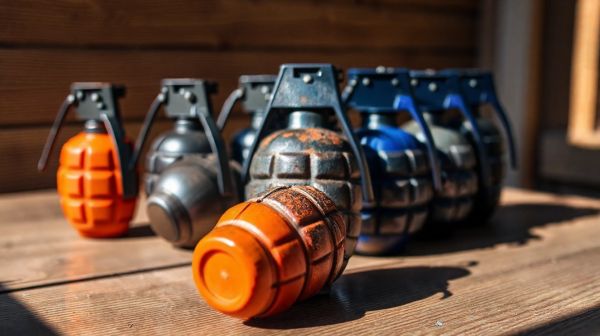 Top grenades airsoft performantes pour maximiser le jeu