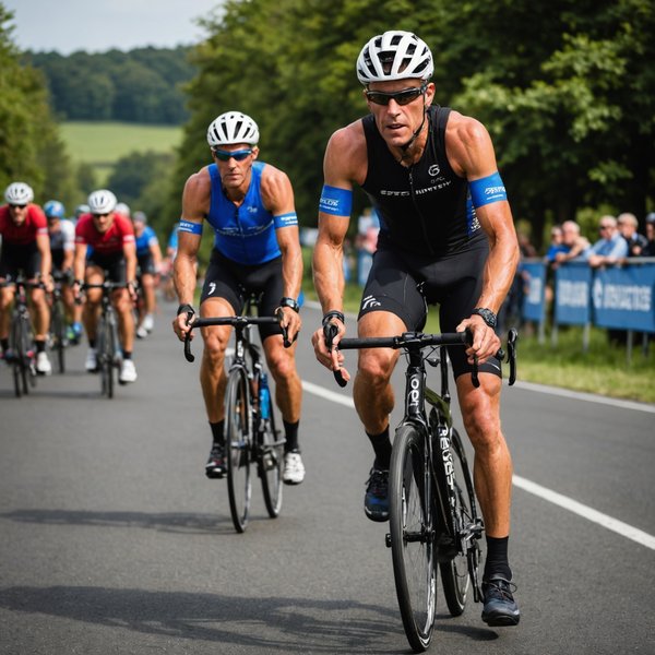 Comment structurer un plan d'entraînement pour une compétition de triathlon longue distance?